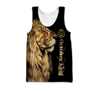 Custom Name October King 3D All Over Printed Unisex Shirts