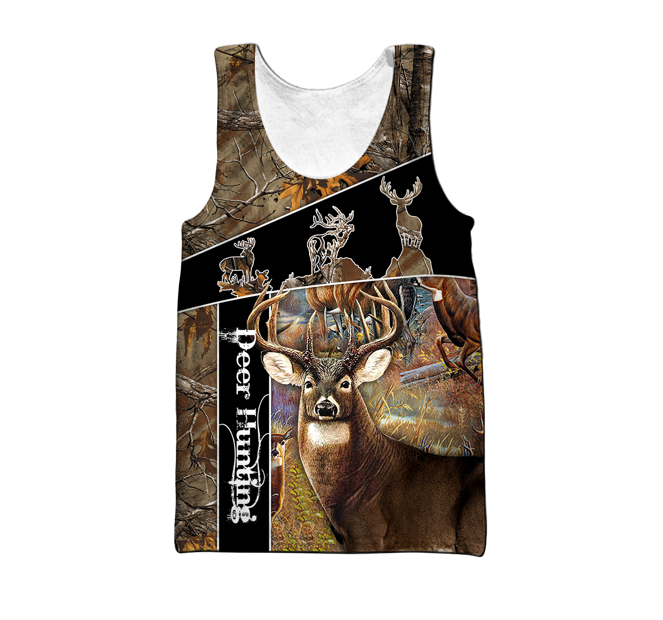 Version Huntaholic - Deer Hunting 3D All Over Printed Shirts For Men And Woman
