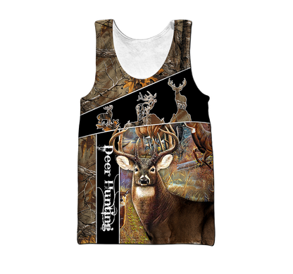 Version Huntaholic - Deer Hunting 3D All Over Printed Shirts For Men And Woman