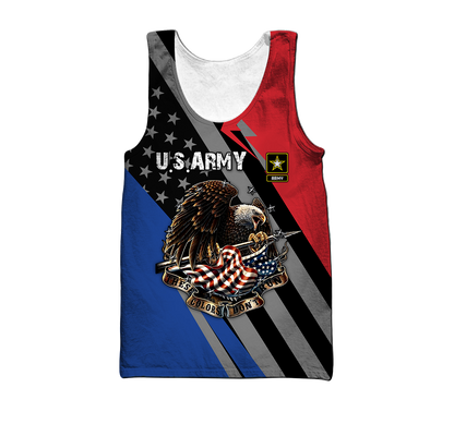 US Army 3D All Over Printed Shirts For Men and Women TA09142005S