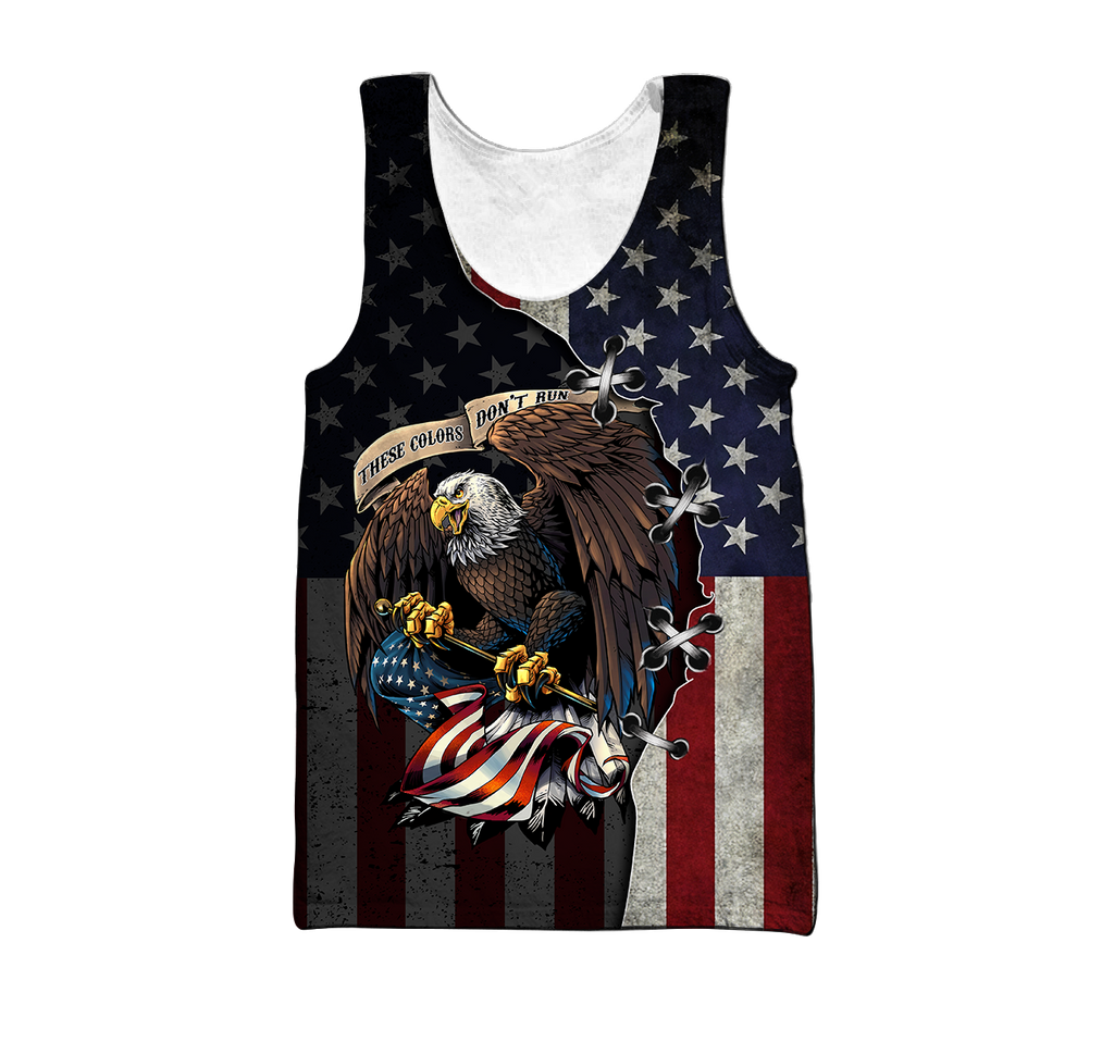 These Color Don't Run 3D All Over Printed Shirts For Men and Women TA09182004