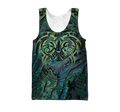 Maori hei matau paua shell 3d all over printed shirt and short for man and women-Apparel-PL8386-Tank top-S-Vibe Cosy™