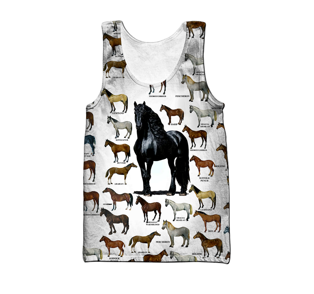 Love Horse 3D All Over Printed Shirts