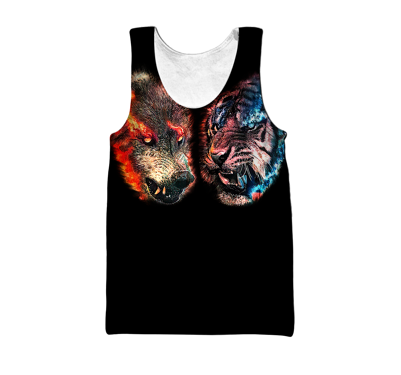 Wolf tiger 3D hoodie shirt for men and women MHST1010205