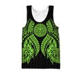 Amazing Polynesian Tattoo Green Hoodie-ML-Apparel-ML-Tank Top-S-Vibe Cosy™