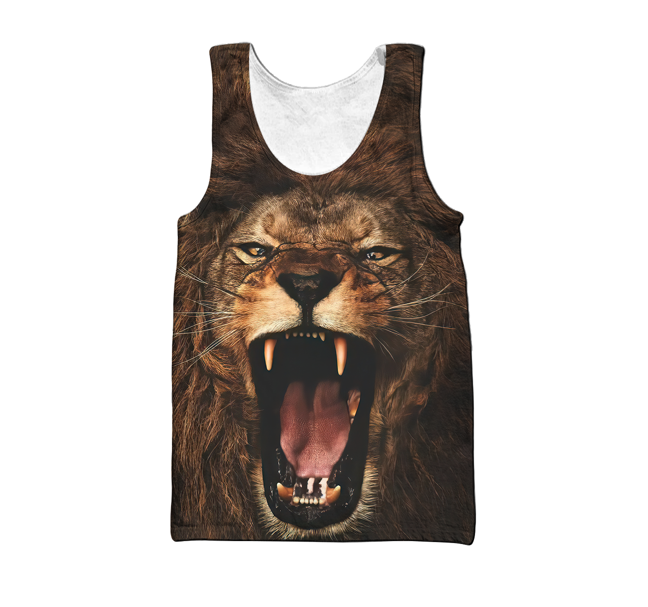 The Alpha King Lion Over Printed Hoodie
