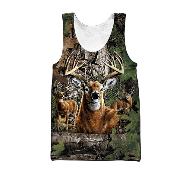 Deer Hunter 3D All Over Print Hoodie DQB08182001