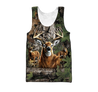 Deer Hunter 3D All Over Print Hoodie DQB08182001