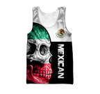Mexican Skull 3D All Over Printed Shirts For Men and Women DQB10102001