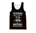 US Veteran Don't Thank Me Thank My Brothers Who Never Came Back 3D All Over Printed Shirts For Men and Women MH2005201