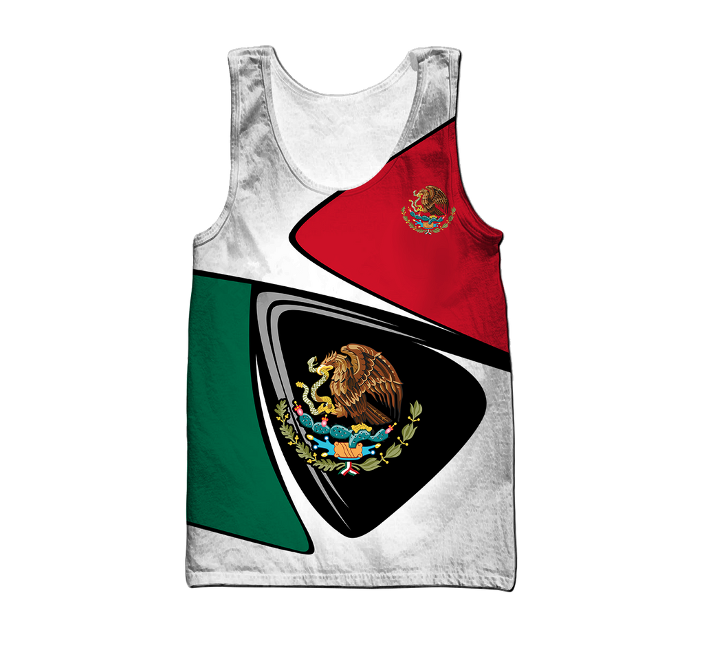 Mexican Customize 3D All Over Printed Shirts For Men And Women