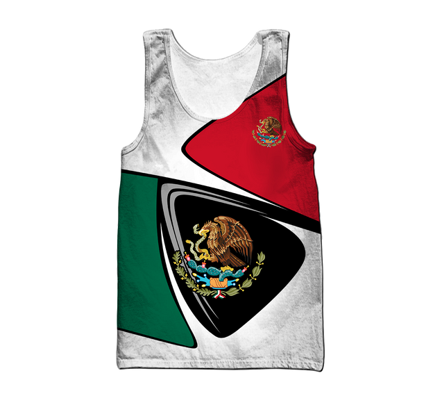 Mexican Customize 3D All Over Printed Shirts For Men And Women