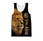 King Lion 3D All Over Printed Unisex Shirts