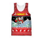 Horse Christmas 3D Shirt For Men And Women HHT16102006