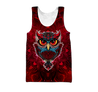 Owl 3d hoodie shirt for men and women QB05132003-Apparel-HG-Men's tank top-S-Vibe Cosy™