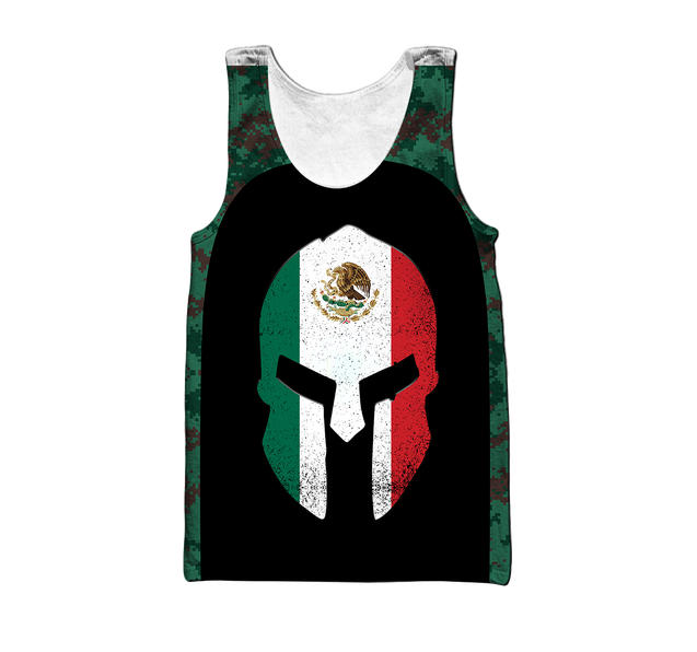 Mexican Coat Of Arm 3D All Over Printed Shirts For Men and Women TA09182002