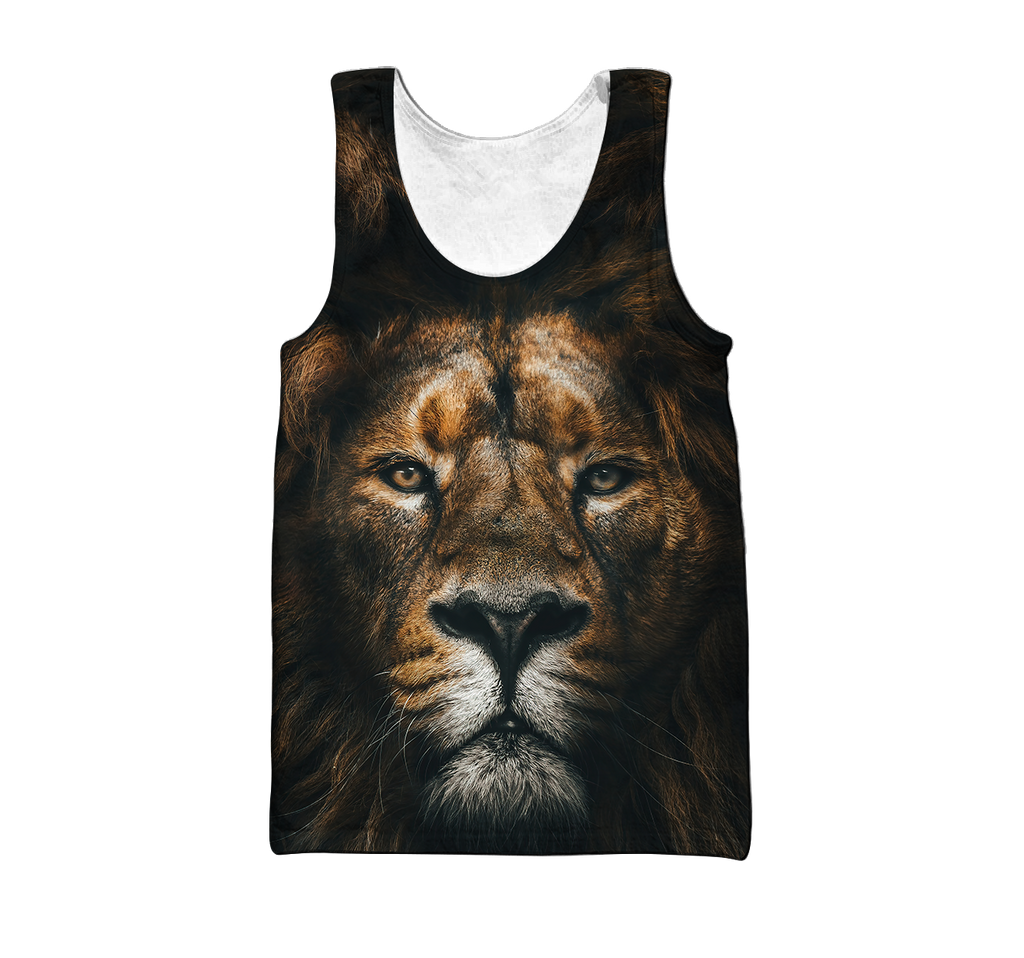 The Silence of Lion Over Printed Hoodie