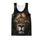 The Silence of Lion Over Printed Hoodie