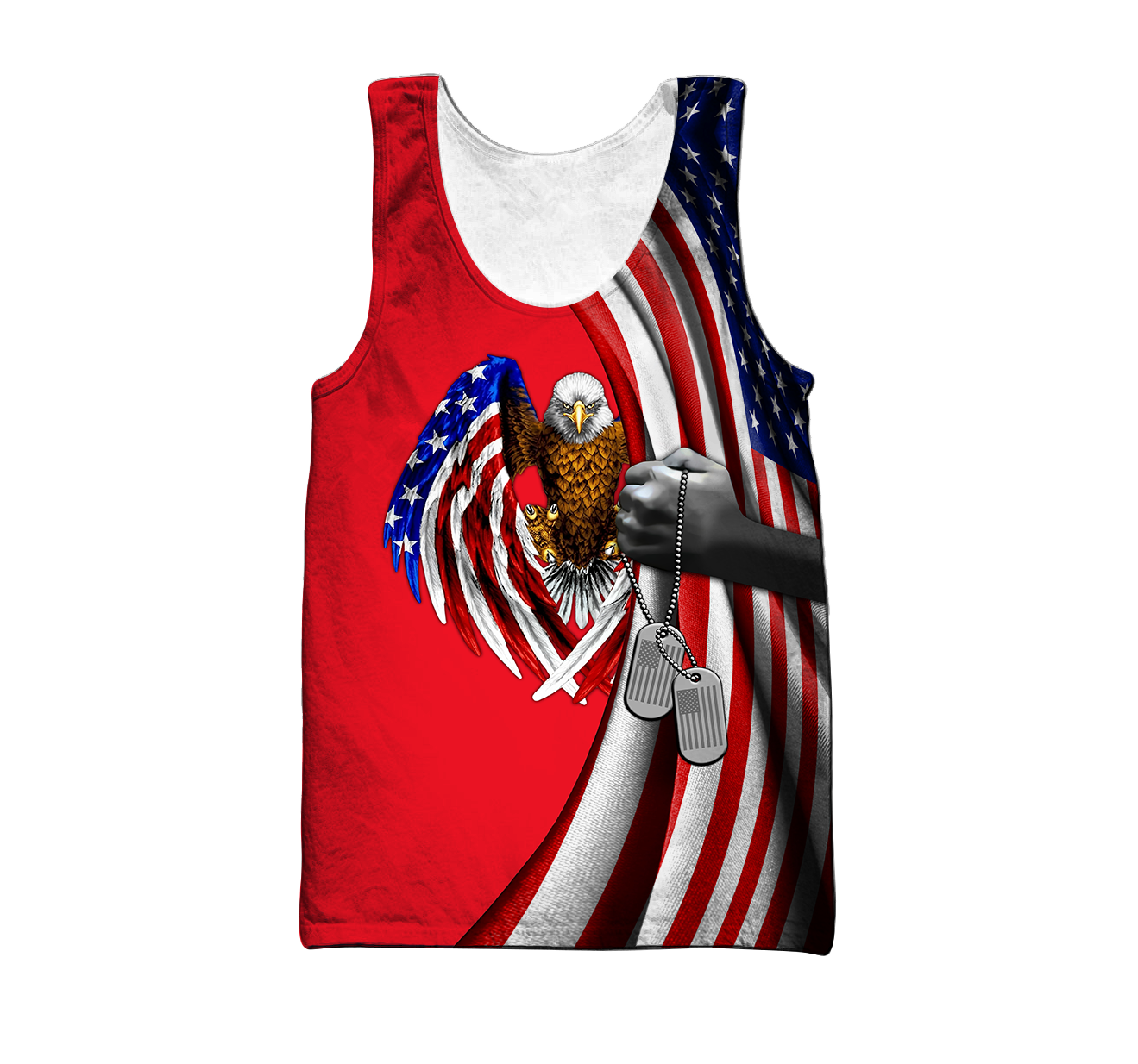 On Friday We Wear Red 3D All Over Printed Shirts For Men and Women TA09182005