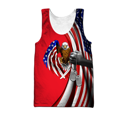 On Friday We Wear Red 3D All Over Printed Shirts For Men and Women TA09182005