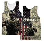 US Army Veteran 3D All Over Printed Shirts For Men and Women DQB16102001ST