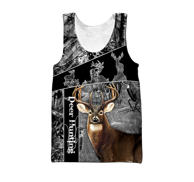 Version 4 Huntaholic - Deer Hunting 3D All Over Printed Shirts For Men And Woman