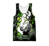 Light Green Deer Hunting 3D All Over Printed Shirts For Men LAM