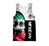 Mexican Skull 3D All Over Printed Unisex Shirts