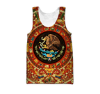 Mexican Aztec 3D All Over Printed Shirts For Men and Women QB07032004