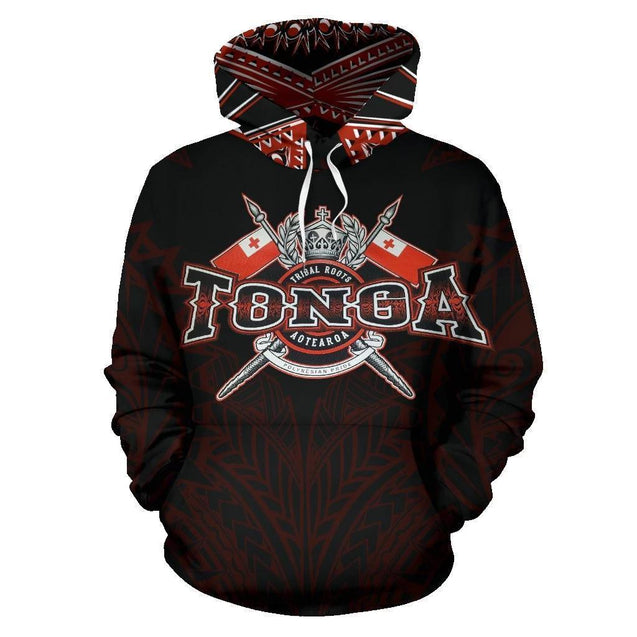 Tonga All Over Hoodie Black HC2906-Apparel-Huyencass-Hoodie-S-Vibe Cosy™