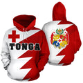Tonga Flag All Over Print Hoodie - Tooth Style NNK 1215-Apparel-NNK-Hoodie-S-Vibe Cosy™
