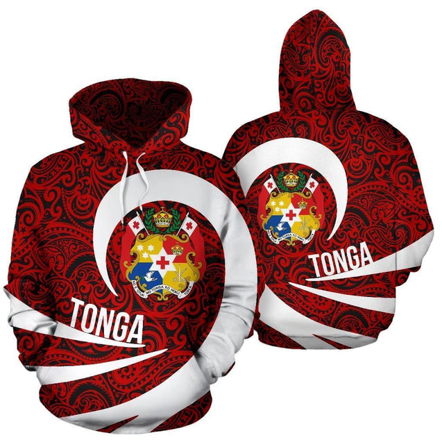 Tonga Hoodie Roll Into My Heart HC2908-Apparel-Huyencass-Hoodie-S-Vibe Cosy™