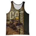 LOVE HEAVY EQUIPMENT 3D ALL OVER PRINTED SHIRTS AND SHORT FOR MAN AND WOMEN PL12032001-Apparel-PL8386-Tank top-S-Vibe Cosy™