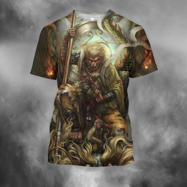 3D All Over Print Wukong Art-Apparel-PHL-T-Shirt-S-Vibe Cosy™