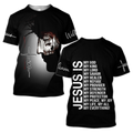 Jesus 3D All Over Printed Shirts For Men and Women Pi112012