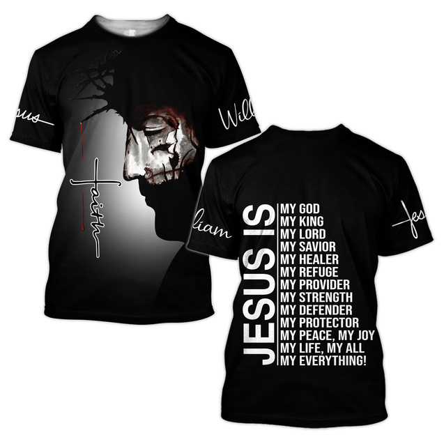 Jesus 3D All Over Printed Shirts For Men and Women Pi112012