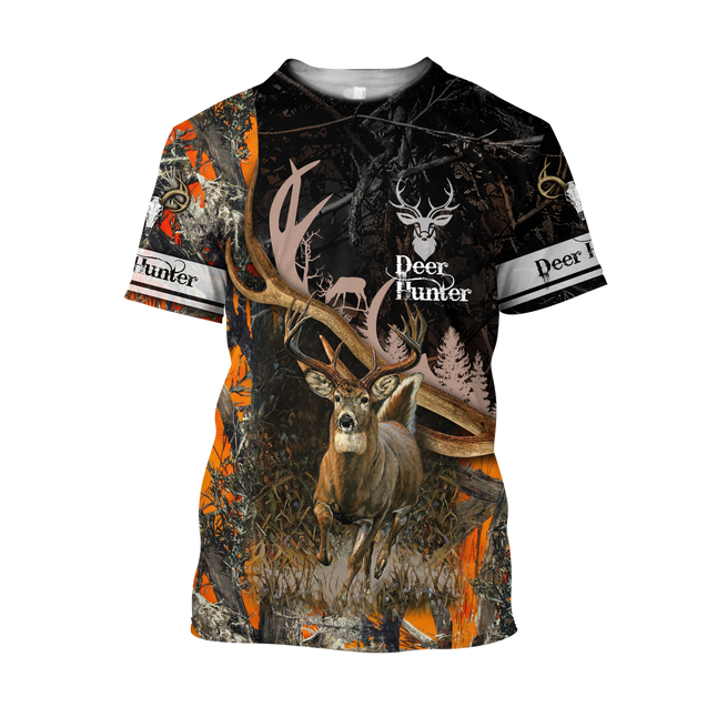 Premium Hunting Deer Black Camo Unisex Shirts Pi16102005