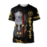 August Spartan Lion Warrior 3D All Over Printed Unisex Shirt