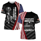 If You Haven't Risked Coming Home Under A Flag Honor The Fallen US Veteran 3D All Over Printed Shirts Pi09102004