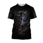 Dark Panther 3D All Over Printed Shirt for Men and Women