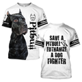 Save the Pit Bull Terrier Unisex Shirts Pi09102002