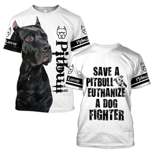 Save the Pit Bull Terrier Unisex Shirts Pi09102002