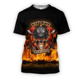 3D all over printed firefighter shirts-Apparel-HbArts-T-Shirt-S-Vibe Cosy™
