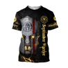 September Spartan Lion Warrior 3D All Over Printed Unisex Shirts