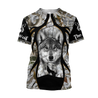 Wolf 3D All Over Print Hoodie T Shirt For Men and Women Pi02102002