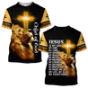 Child Of God Custome Name 3D All Over Printed Shirts For Men and Women Pi15102004