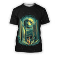 3D all over print astronaut in the space-Apparel-HbArts-T-Shirt-S-Vibe Cosy™