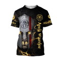 April Spartan Lion Warrior 3D All Over Printed Unisex Shirt