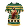 Premium Christian Jesus Catholic 3D Printed Unisex Shirts