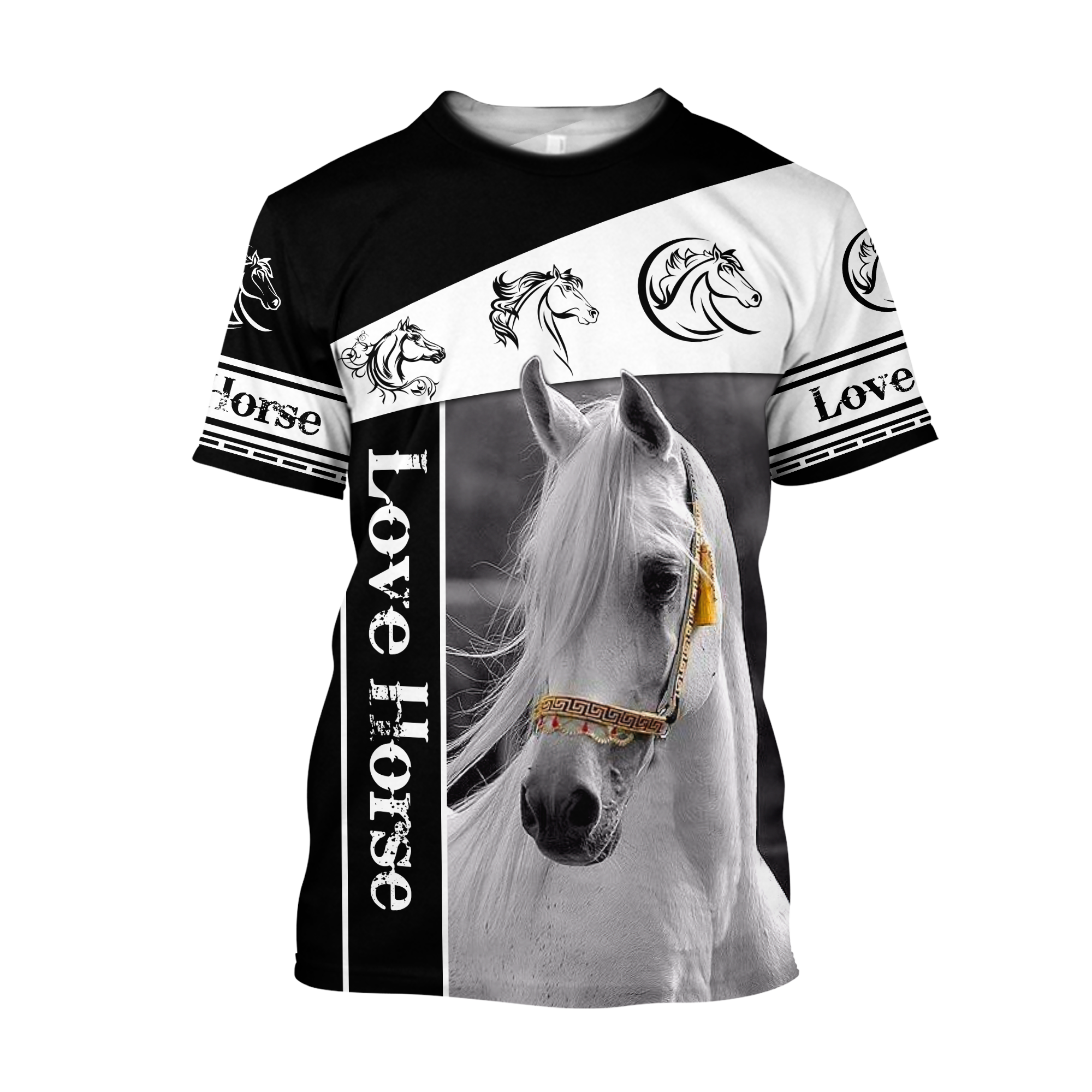 Horse Custome Name 3D All Over Printed Shirts TA1006205